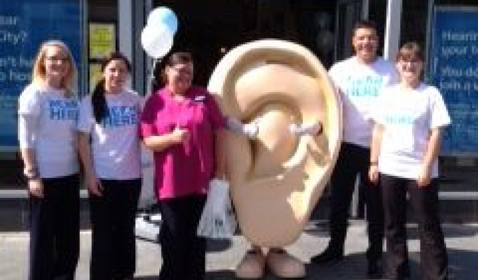 Giant walking ear the talk of Exeter The Exeter Daily